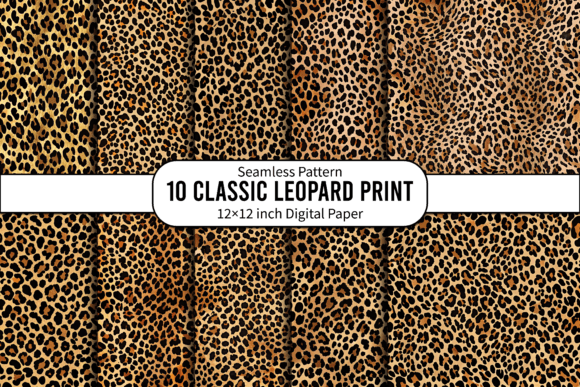 Download Classic Leopard Print Seamless Design - Seamless Collection