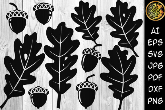 Download Christmas Acorn and Leaves Clipart - Acorn Collection