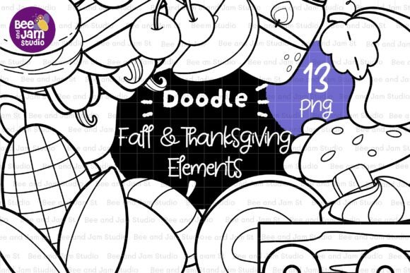 Download KDP Coloring Fall Thanksgiving PNG - Thanksgiving Collection