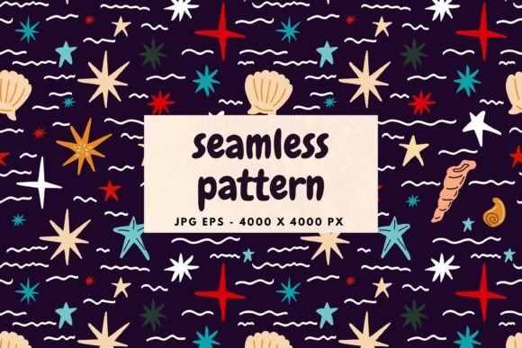 Download Blue Sea Pattern - Blue Collection
